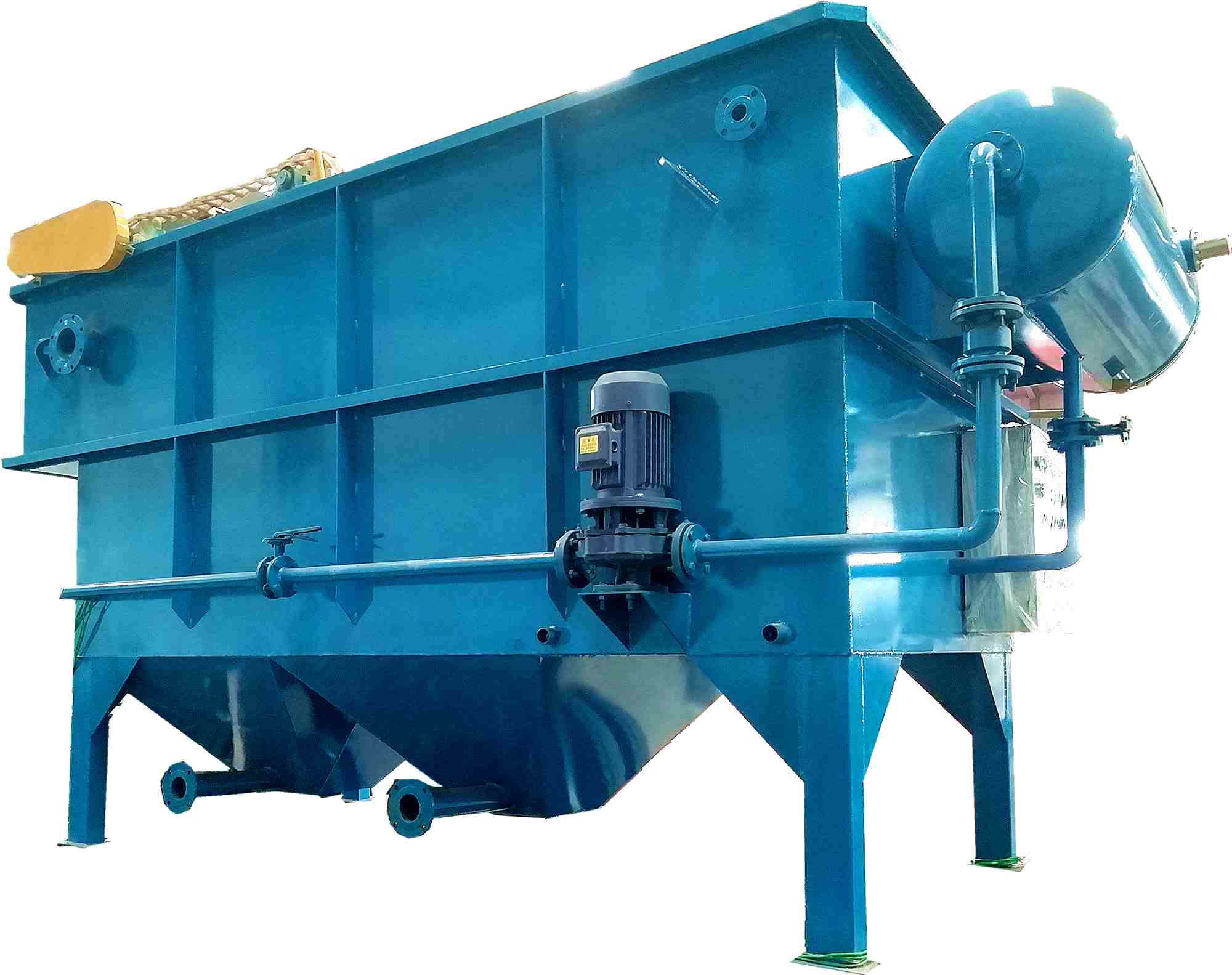 溶氣氣浮機運行過程中出現(xiàn)異常震動現(xiàn)象，2種方法幫你解決！2