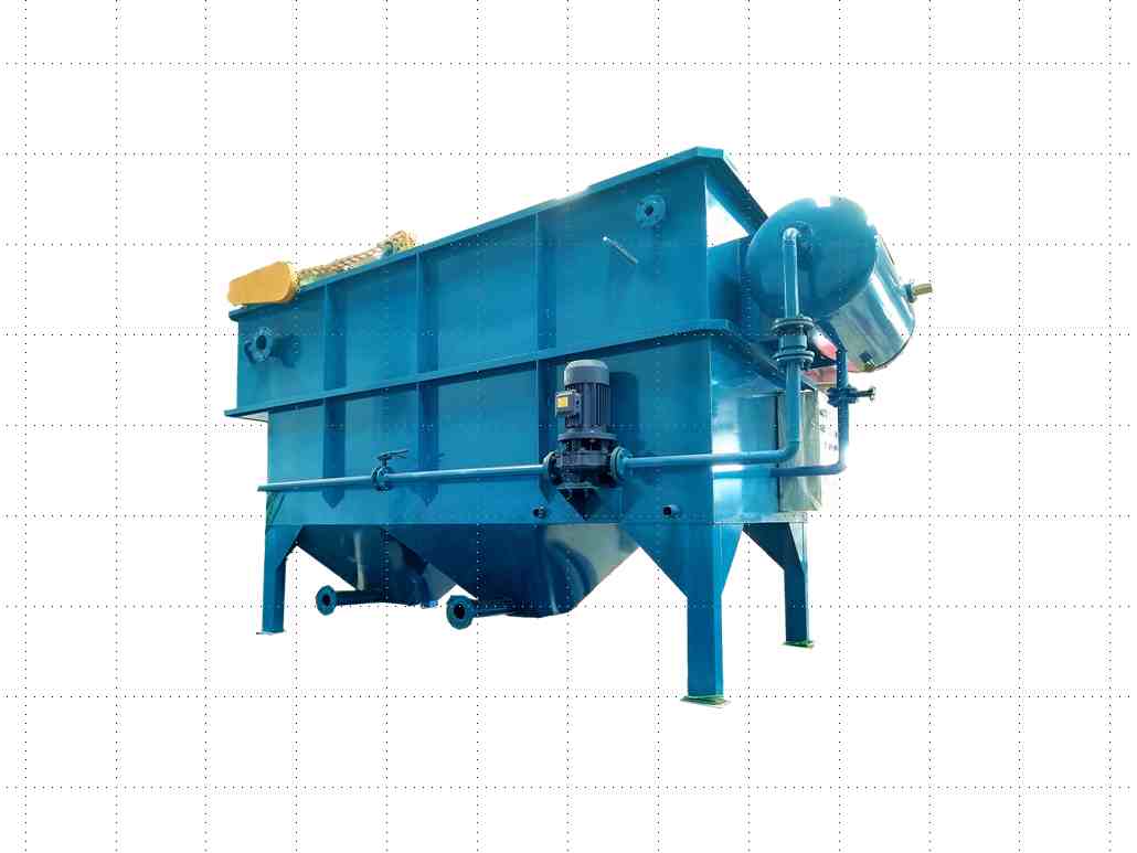 600噸廢水處理采用怎么樣的氣浮機(jī)？-樂(lè)中環(huán)保